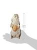 BHS4841 HANSA Grey Squirrel 21 with Santa Hat
