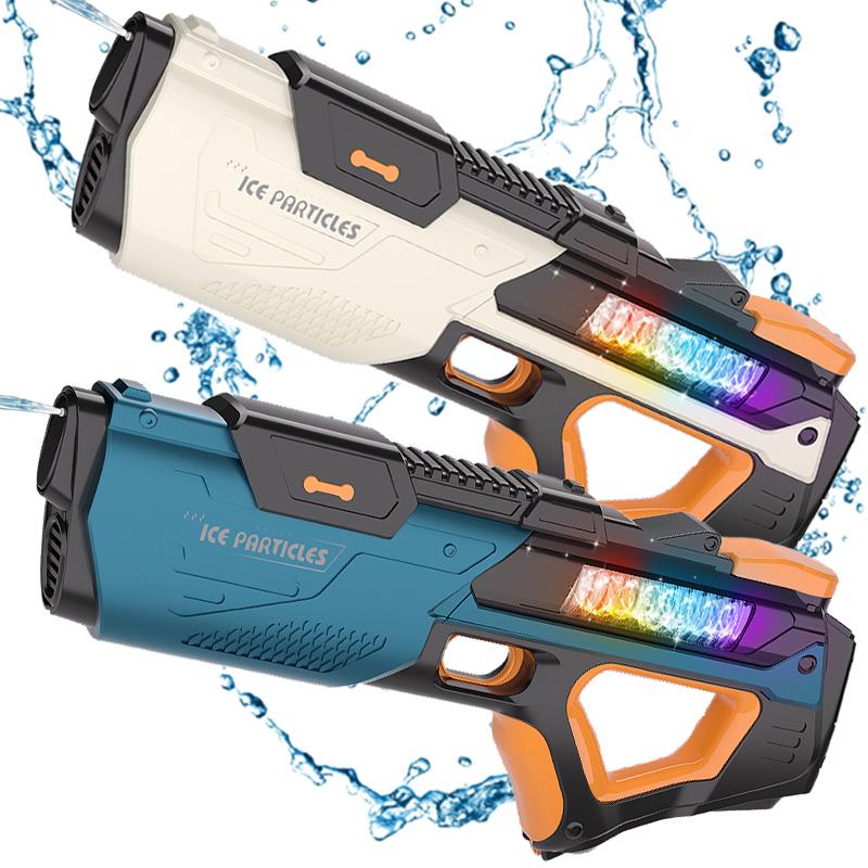 Kids Electric Water Gun Toys Aldult Full Automatic Absorption Water Pistol Children Summer Outdoor Long Range Shooting Games Toy