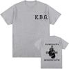Streetwear Herren Bedrucktes Baumwoll-Kurzarmhemd, Retro Herren T-Shirt Top, Lustiger Comic Boxen Fitnessstudio, die Beste Wahl für Herren-Urlaubsgeschenke