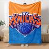 1 Stück New York Knicks Decke, Geschenk, für Männer und Frauen, Weiche Decke, Gut für Schlafsofa Couch Reisen, Leichte Flanelldecke
