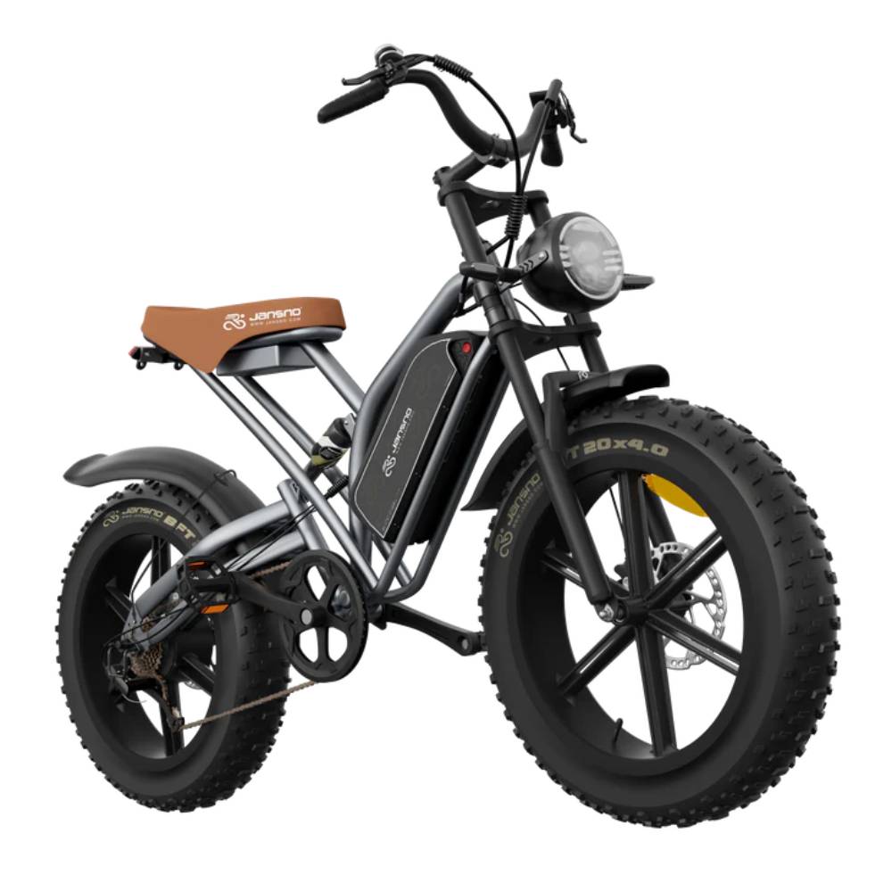 JANSNO X50 Electric Bike Adult 1000W Motor 48V 17Ah Lithium Battery 20 Inch Fat Tire Electric Bicycle