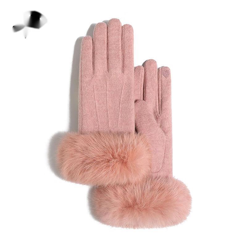 Women's Winter Outdoor Cashmere Gloves