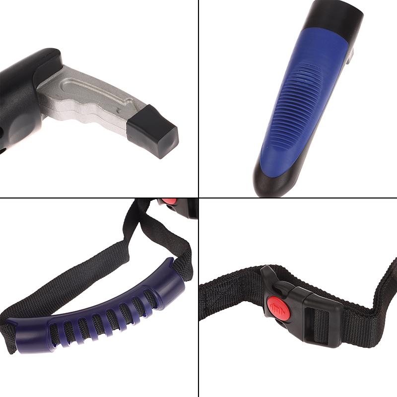 Maniglia di Assistenza per Portiera Auto 2 in 1 Multifunzione Maniglie di Supporto per Veicoli Rompivetro Maniglia di Assistenza Portatile per Auto