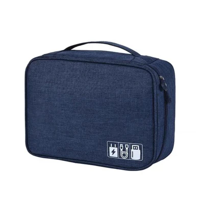 Digital Storage Bags Organizer USB Gadgets Cables Wires Charger Power Battery Zipper Cosmetic Case