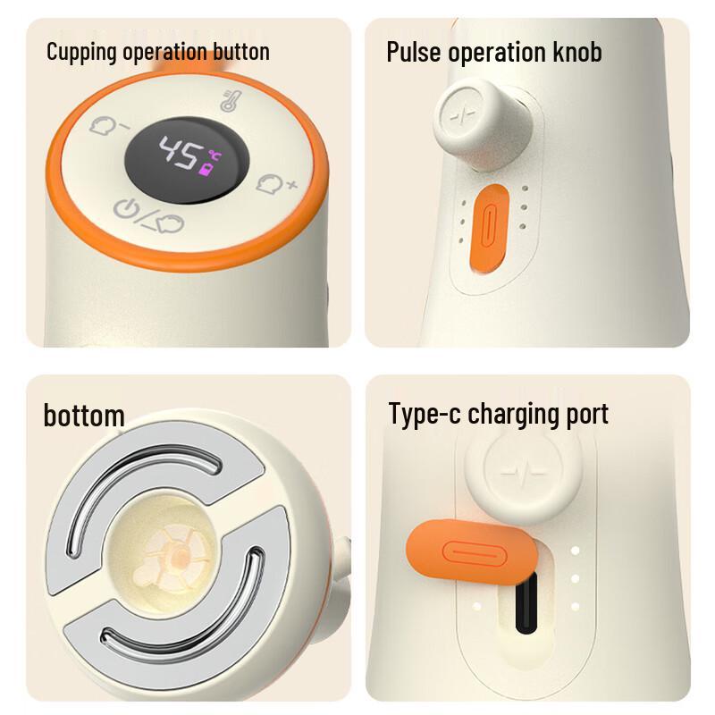 HEZHENG Multifunctional Electric Gua Sha Massager CN plug (adapter included)
