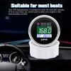 NEW 52mm Digital GPS Speedometer TFT Screen Trip ODO Mph Knot Km/h Speed Gauge Meter GPS Antenna for Car Boat Motorcycle 12V/24V