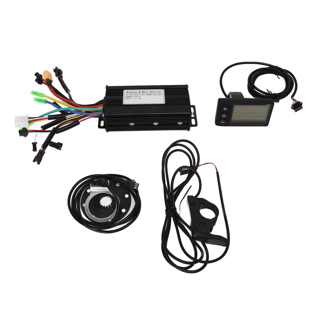 Electric Bike Conversion Kit 3 Modes Sine Wave 9 Tube Controller 8 Magnetic Power Assist Sensor Kit 24V 36V 48V