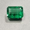 Certified Natural Zambian Green Emerald 13.60 Ct Emerald Cut Loose Gemstone