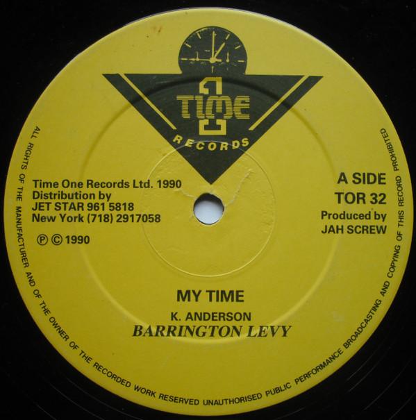 12inch Record BARRINGTON LEVY - My Time TOR32 Time 1 Records 1990 UK Reggae, Ska & Dub Used