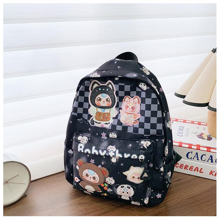 School bag new cartoon animation backpack Ava three-year-old leisure student backpack