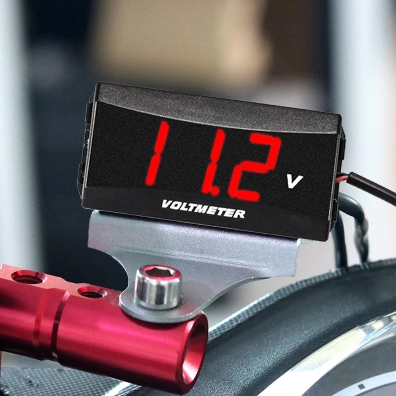 Voltage Meter Gauge DC12-80V for Golf Cart Motorcycle Scooters