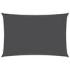 Voile de parasol - Maison Exclusive - Tissu Oxford PU - Rectangulaire 6x8 m - Anthracite