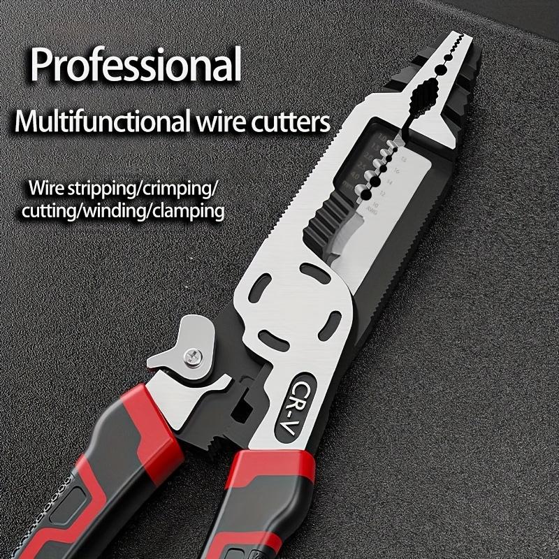 Industrial grade multi-functional pliers,sharp steel hardening blade,suitable for mechanical and electrical equipment maintenance,industrial repair