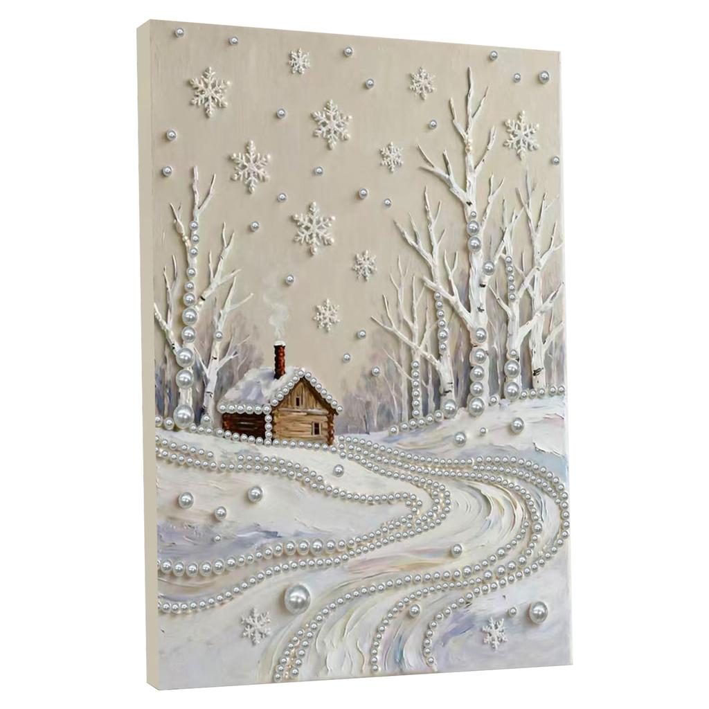 DIY Pearl Painting Kit for Adults Beginners Home Wall Decor Pearl Painting Art Kits With Frame 30x40cm