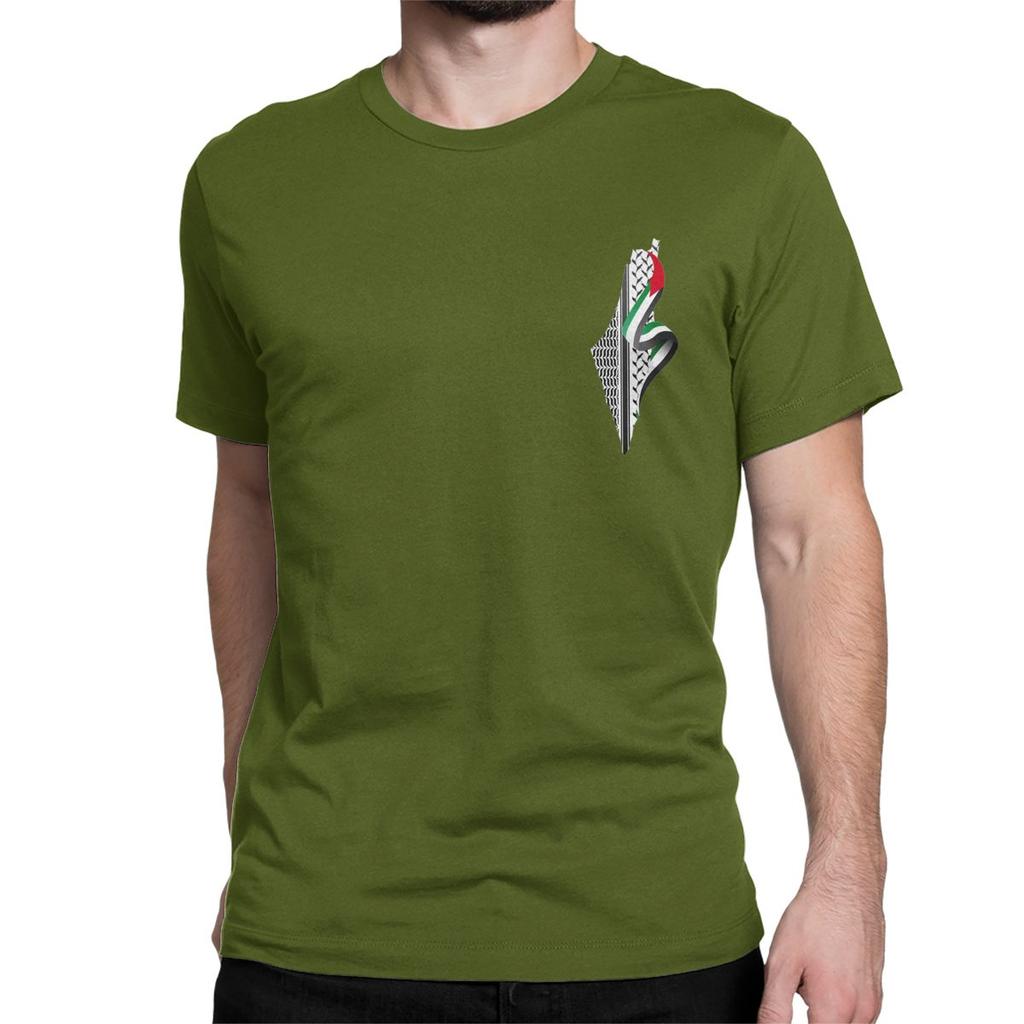 Palestinian Tatreez T-Shirts Men Women Palestines Kufiya Keffiyeh Funny Pure Cotton Tee Shirt Short Sleeve T Shirt Summer Tops