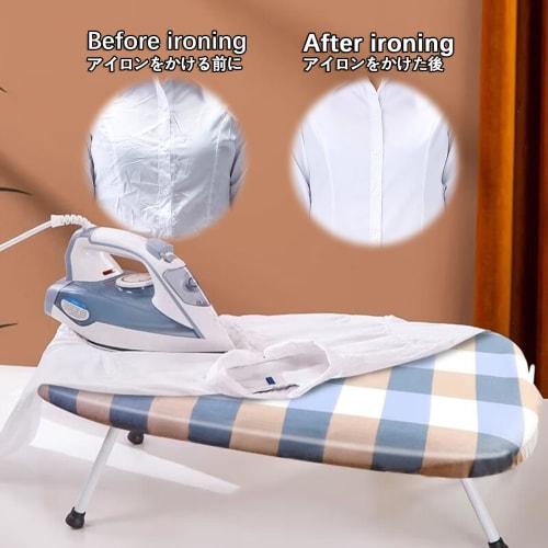 Replacement Ironing Board Cover, Small Ironing Board Sleeve, 60*37cm, Portable Tabletop Ironing Board, Home Use, Dorm Collar - Thick Padded Cotton Iro