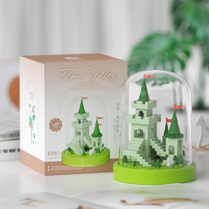 Exquisite Educational Jigsaw Puzzle Building Blocks Featuring Realistic Flower Designs