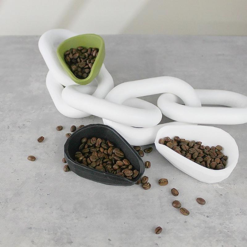 Practical Coffee Dispensers Coffee Container Silicone Dosing Dish Weighing Tray Measuring Tray Suitable for Brewing