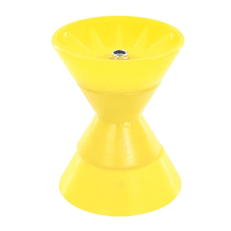 3inch/4inch Boat Trailer Roller with 1/2in Shaft Rubber Roller for Trailer Bracket Boat Accessory Easy Installation