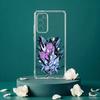 H-Hollow K-Knight Phone Case For Samsung Galaxy S24 S25 S23 S22 S21 Plus S24 S25 Transparent Cover Case