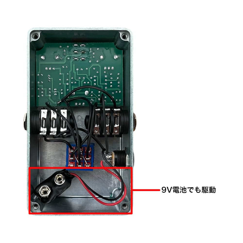 Demonfx TS GREEN/OverDrive TS-style overdrive guitar effect