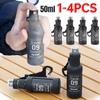 1-4PCS Outdoor Camping Trip Spray Bottle Alcohol Dispenser Bottle Tactical Portable Spray Bottle 50ml Hiking Accessories Black 4