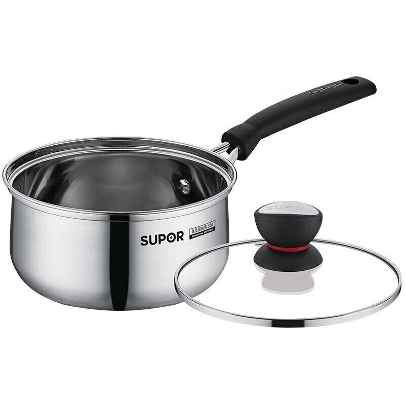Supor 18cm 304 Stainless Steel Milk Pot with Steamer