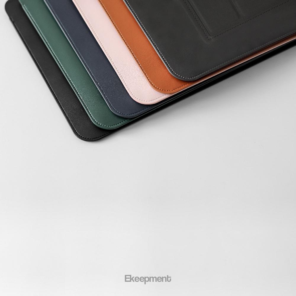 Ekeepment Ekeepment Macbook Pro Air Leather Pouch Laptop Sleeve Case Leatherpro 3Rd Gen 13-Inch Size A (B Type)