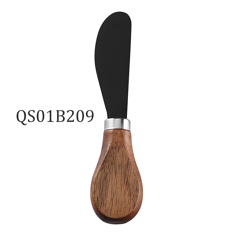 Edelstahl Käsemesser mit Bambusholzgriff Käseschneider KäseSchneider Butter Messer Küchen Backwerkzeug