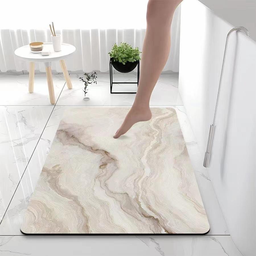 Bathroom Absorbent Floor Mat Toilet Door Mat Household Door Mat