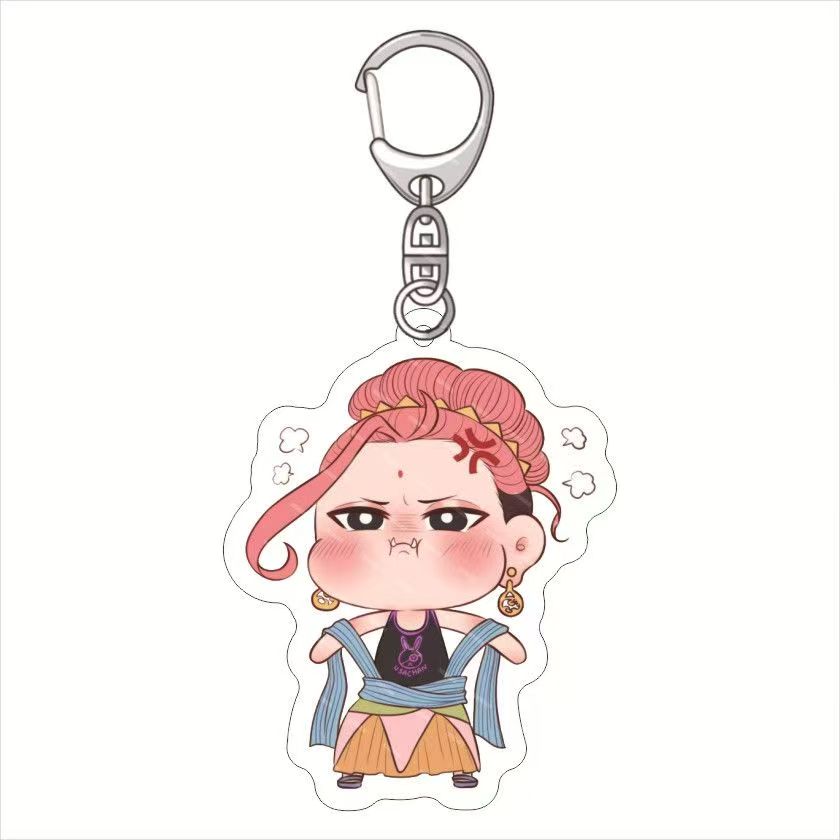 Record of Ragnarok Llavero Anime LuBu Thor Ying Zheng Shiva Gautama Buddha Acrylic Figure Keychain Fans Christmas Gifts
