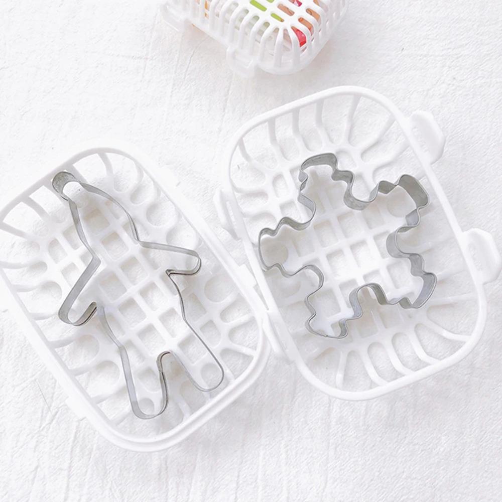 2pcs Japanese-style Dishwasher Small Items Basket White Cutlery Cleaning Basket Chopstick