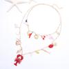 Bohemian Lobster Conch Mix and Match Pendant Multi-layer Gold Chain Necklace Vacation Fashion Women
