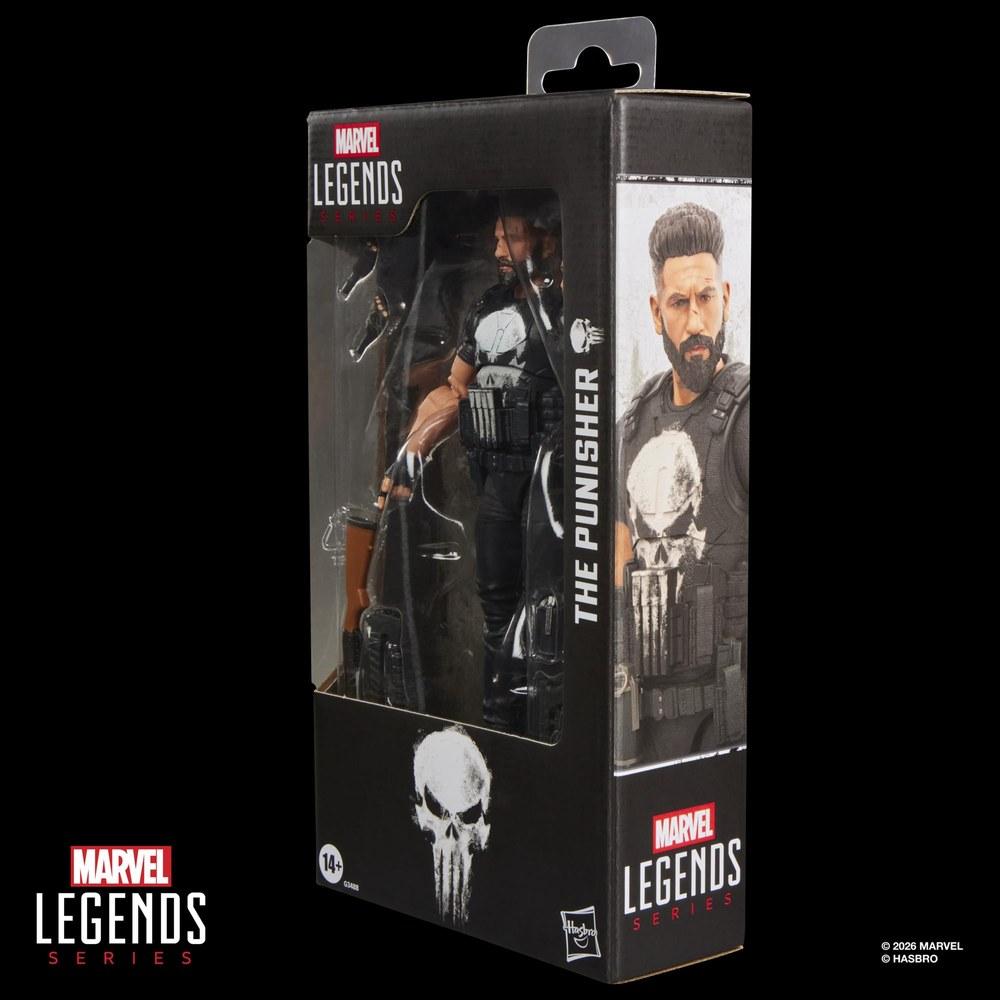 Hasbro Marvel Legends Punisher Action Figure Set 15 Cm Collectible Figures from Punisher Series Official Product