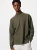 Uniqlo SofT KniT Fleece Mock Neck T