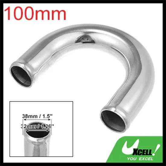 Uxcell Bend Elbow Tube Aluminum Alloy Car Univesral 25/38/45/51/63/76/89/102mm OD 100mm Length 90/180 Ddgree Air Intake Tube
