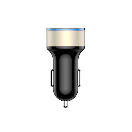 5V/3.1A Dual USB Port Cigarette Lighter Adapter Voltage Display Car Charger