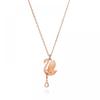 Swarovski 5678045 Swan Swan Black Necklace