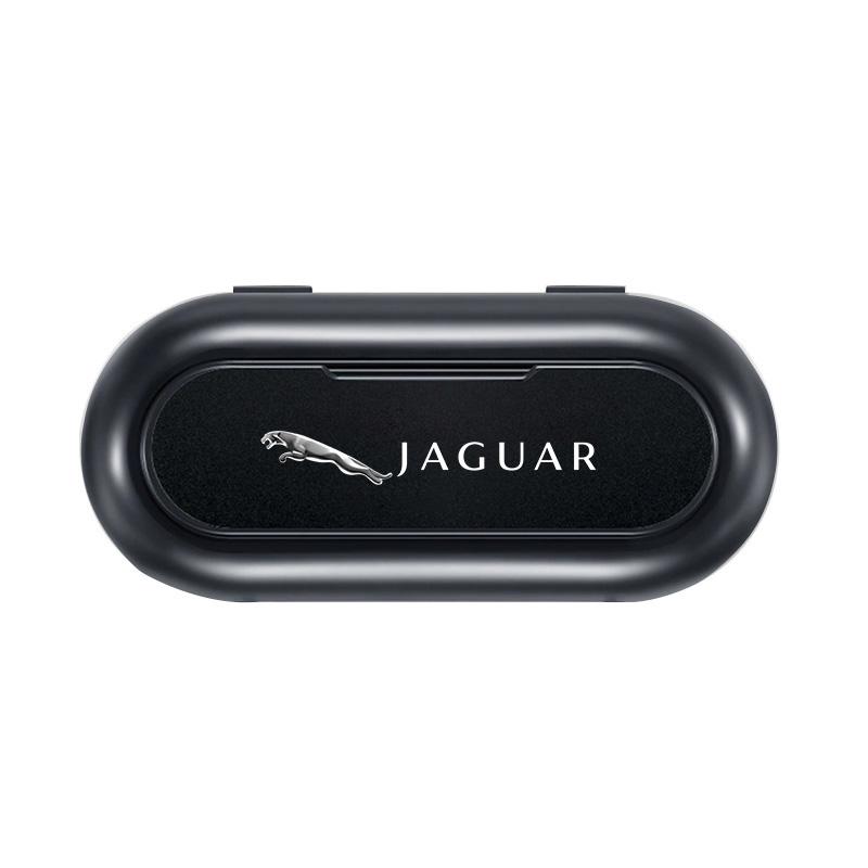 Scatola portaocchiali portaoggetti organizer per parasole auto Accessori auto Per Jaguar XF XJ XE S-Type F-Type X-Type F-Pace I-Pace E-Pace XFR XKR