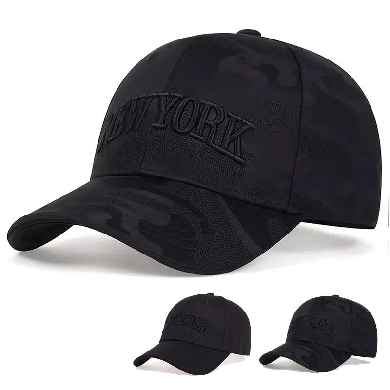 Baseball Stitching Embroidered York New Brand Latest Fresh Neutral Gender Women Men For Caps Spring Autumn Outdoor Sunscreen Hat Adjustable Casual