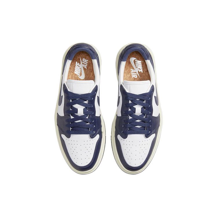 Air Jordan 1 Elevate Low Midnight Navy Dames Sneakers Wit Zeil DH7004-141