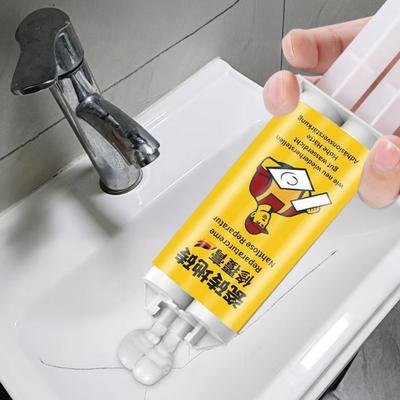 100ML Multifunctional Tile Repair Cream Quartz Countertop Marble Granite Ceramic Glaze Surface Cracked Tile Chipped Edges Corners Holes Repair Paste