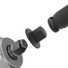 Low Profile For Impact Driver Socket Adapter Set 1 inch to 34 12 to 34 38 to 14 Magnetic Socket Retention for Secure Use