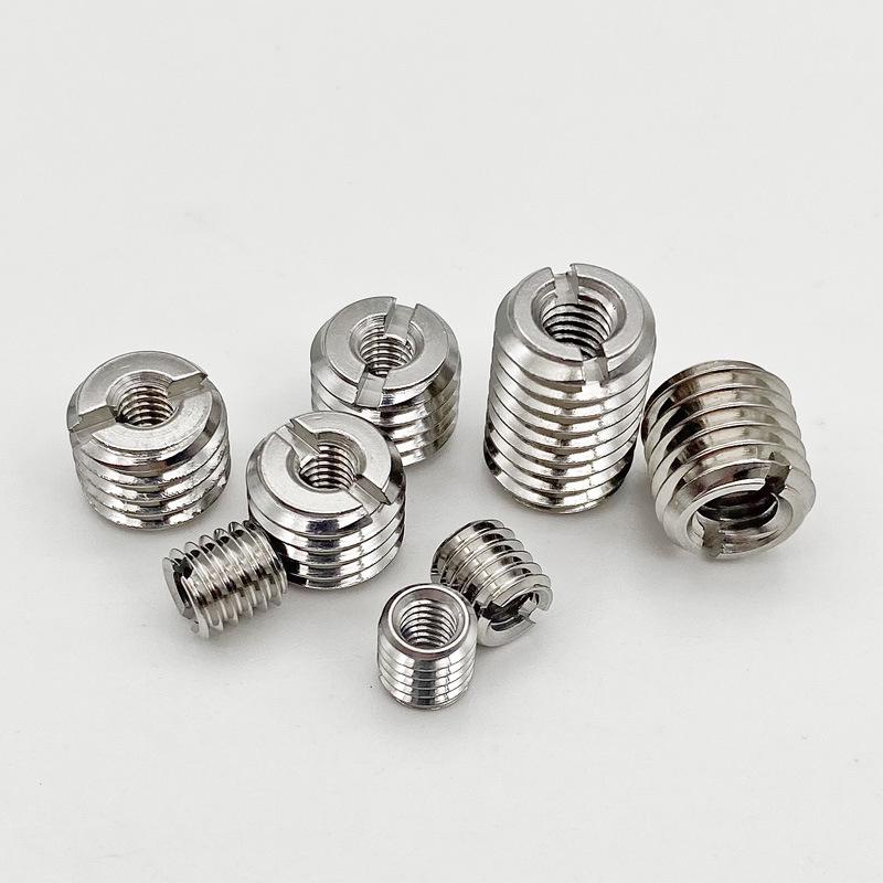 303 Stainless Steel Slotted Conversion Bushing M4-M6 Self-Tapping Thread Protection Nut