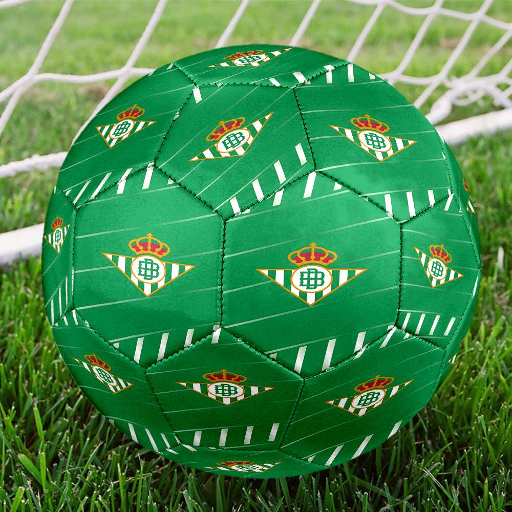 Football Betis Crest Design Size 5 Soccer Balls, Anti-Slip, Protective Football, Outdoor Sport, a Unique Gift Suitable for him/her, Birthdays