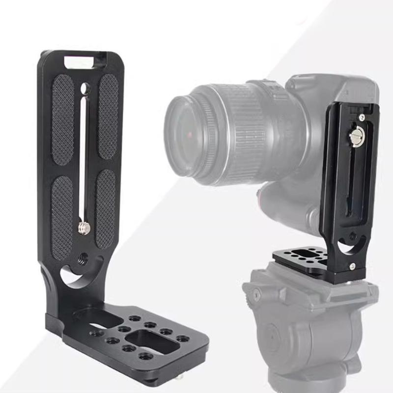 Universal L Shape Bracket Vertical QR Plate For RSC2 DSLR Cameras and Stabilizers for Professional Photography