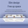 Integrated Ceiling Cooling Fan for Kitchen and Bathroom - 300x600 Plasterboard