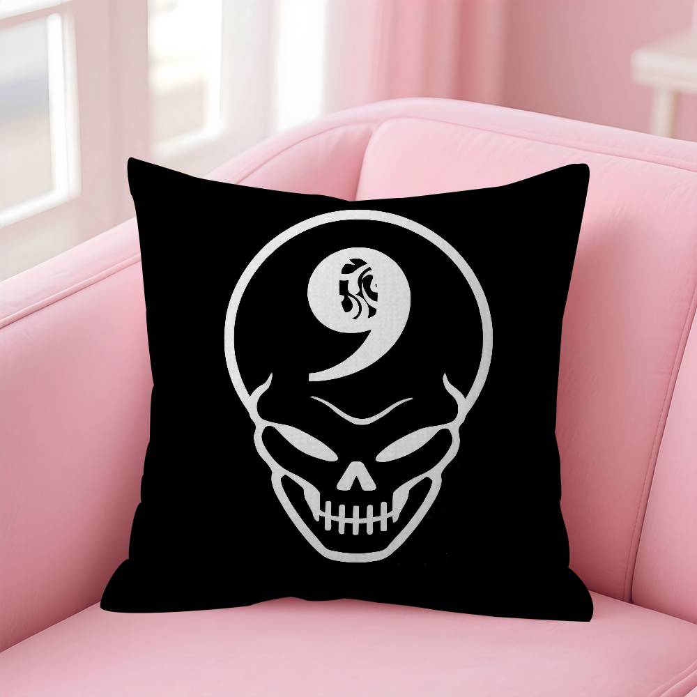Pillow Covers Cartoon Sofa Decorative Home Doublesided Printing Short Plush Cute Cushion Cover Singer NNine Vicious