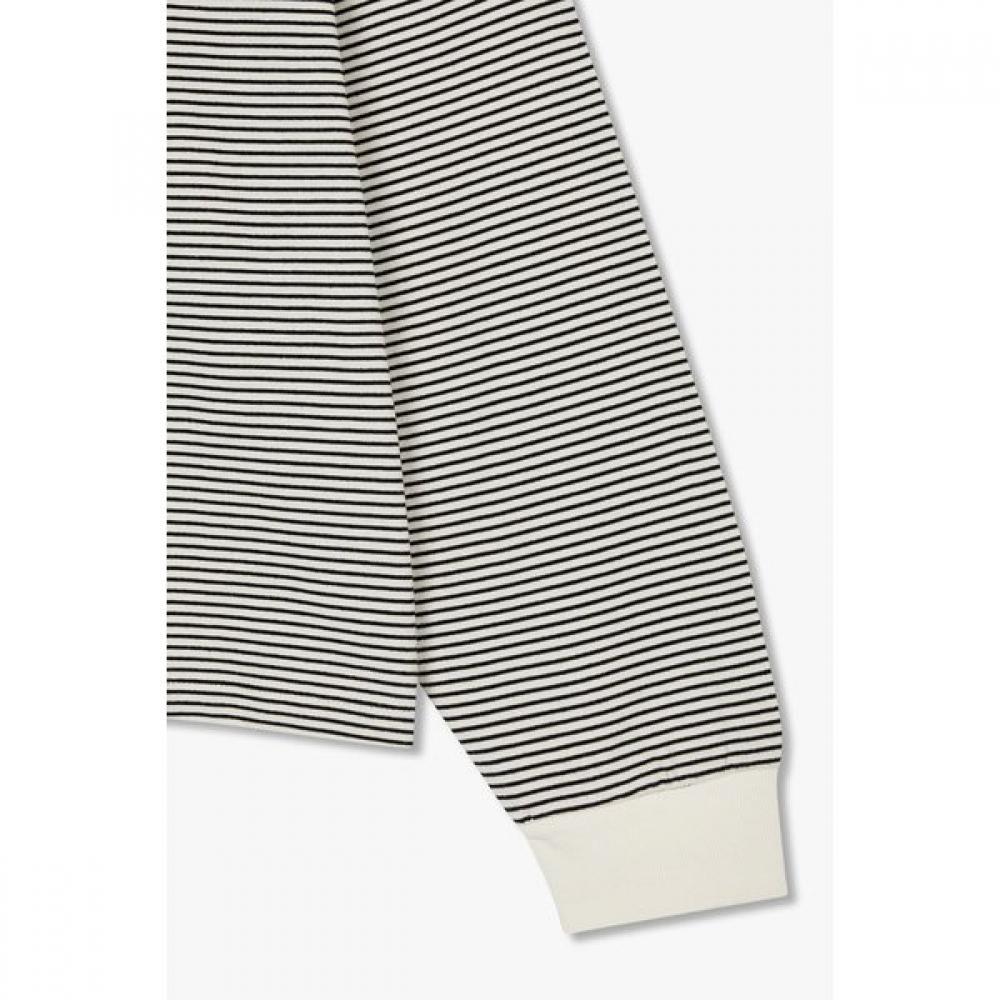 STudio Tomboy STripe Crop T shirT  9175122973 