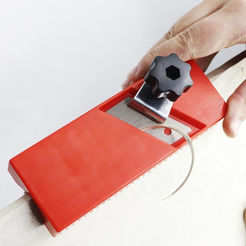 Handheld Manual Woodworking Chamfer Plane, Portable Hand Planer for Carpenter Edge Trimming and Chamfer Processing